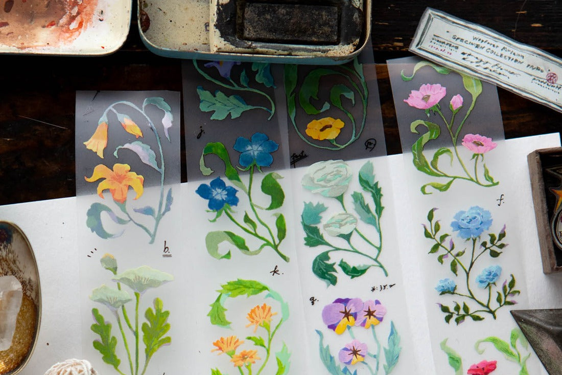 The Wayfarer's Journal PET Tape 花草帳