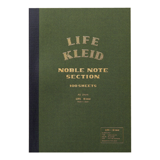 LIFE x kleid Noble Notebook 2mm Grid