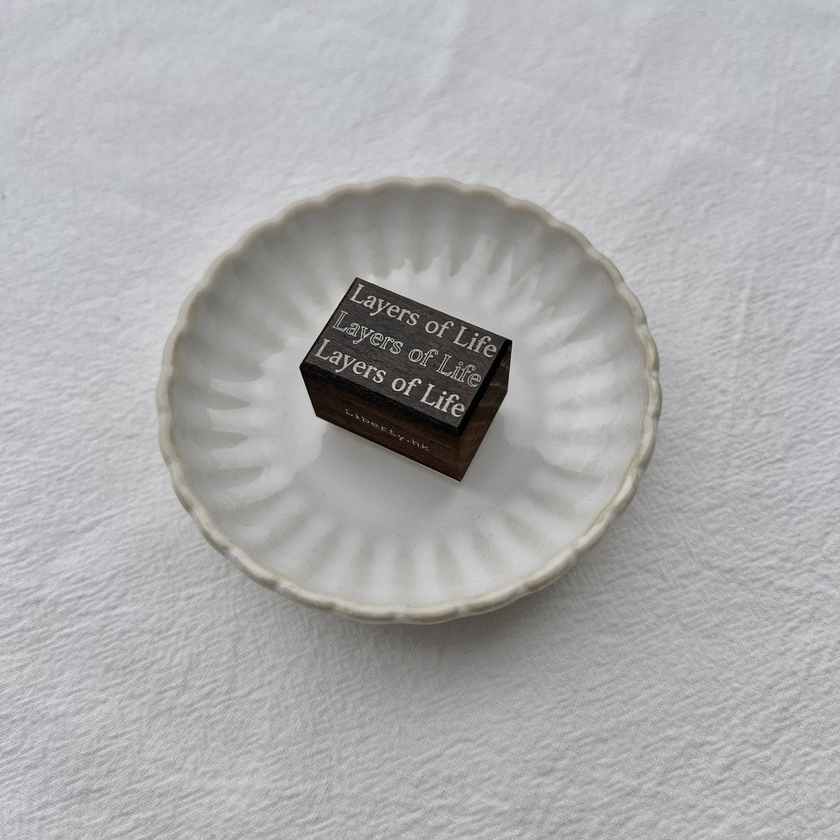 Liberty.hk -  Analog Postage Series : Vintage-Style Wooden Stamp