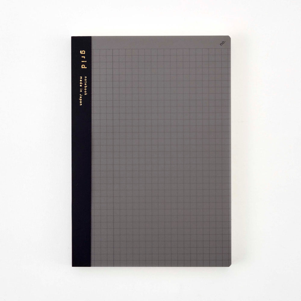 Daigo Notebook A5 Grid/Plain with scratch-resistant cover