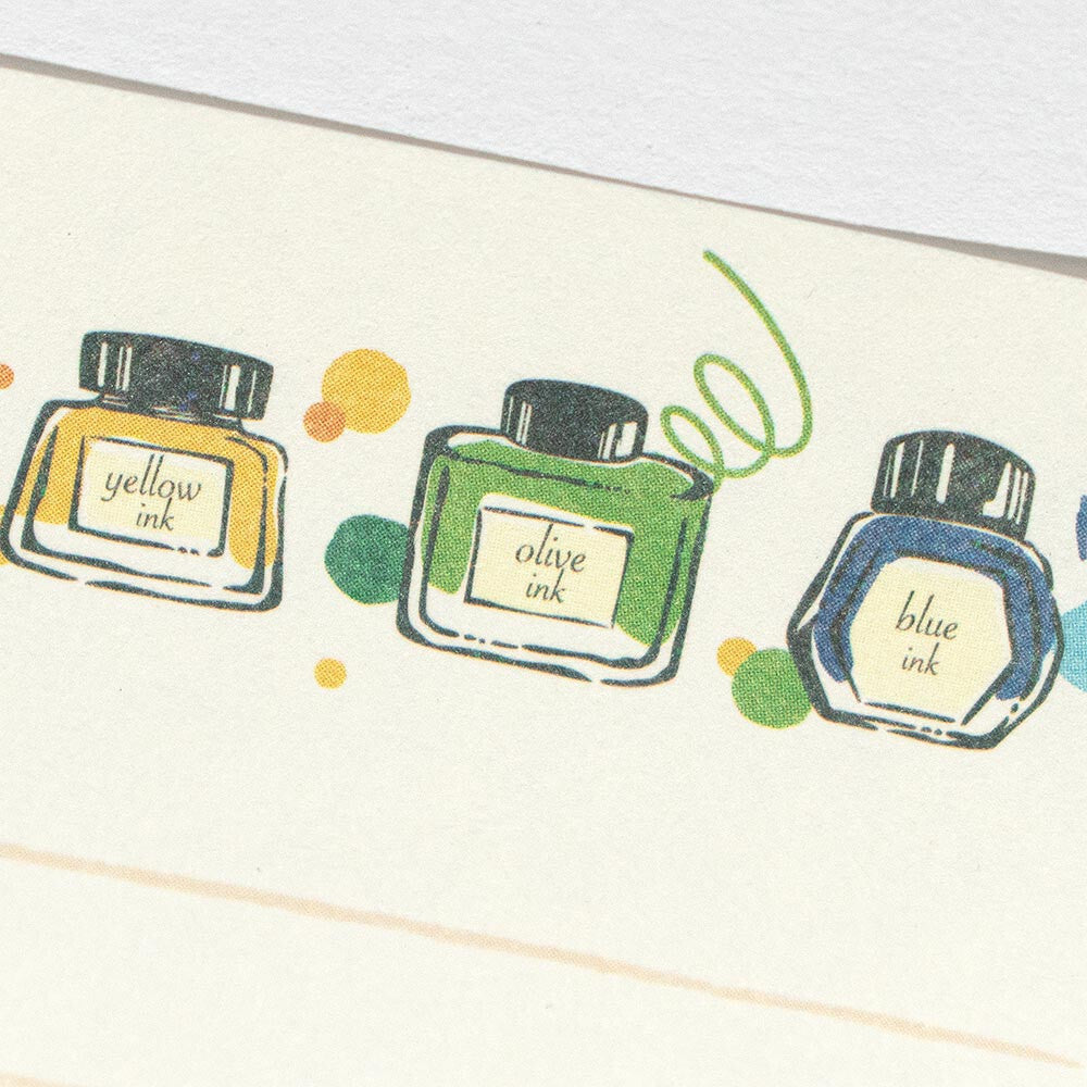 NB Co. Mini Letter Set - Kotayori Yurubun Fountain Pen Ink