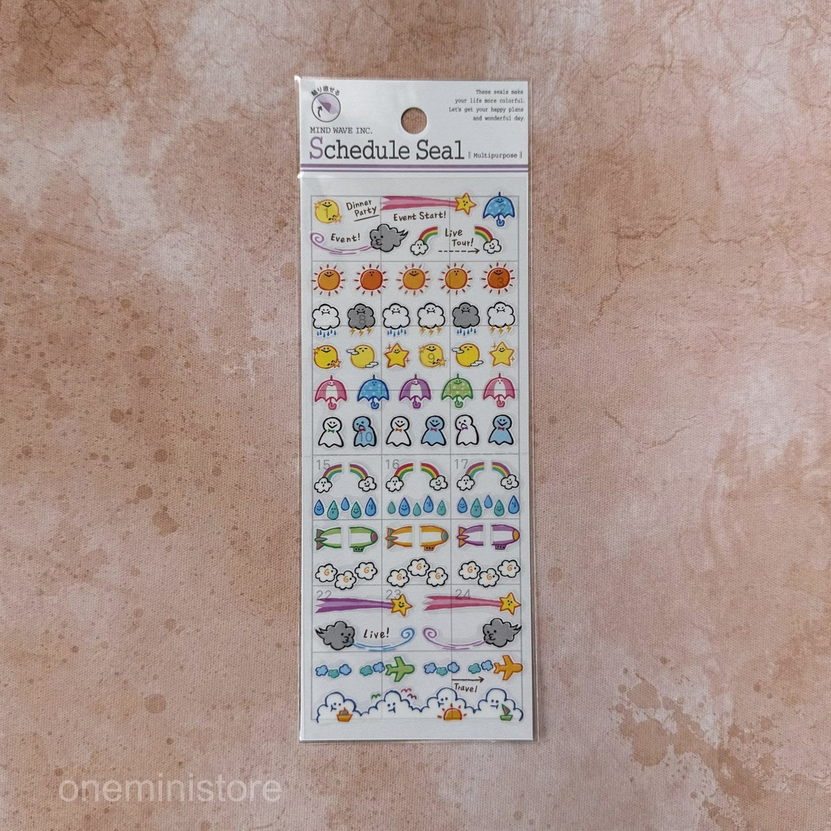 Mind Wave Petit Size Planner Stickers