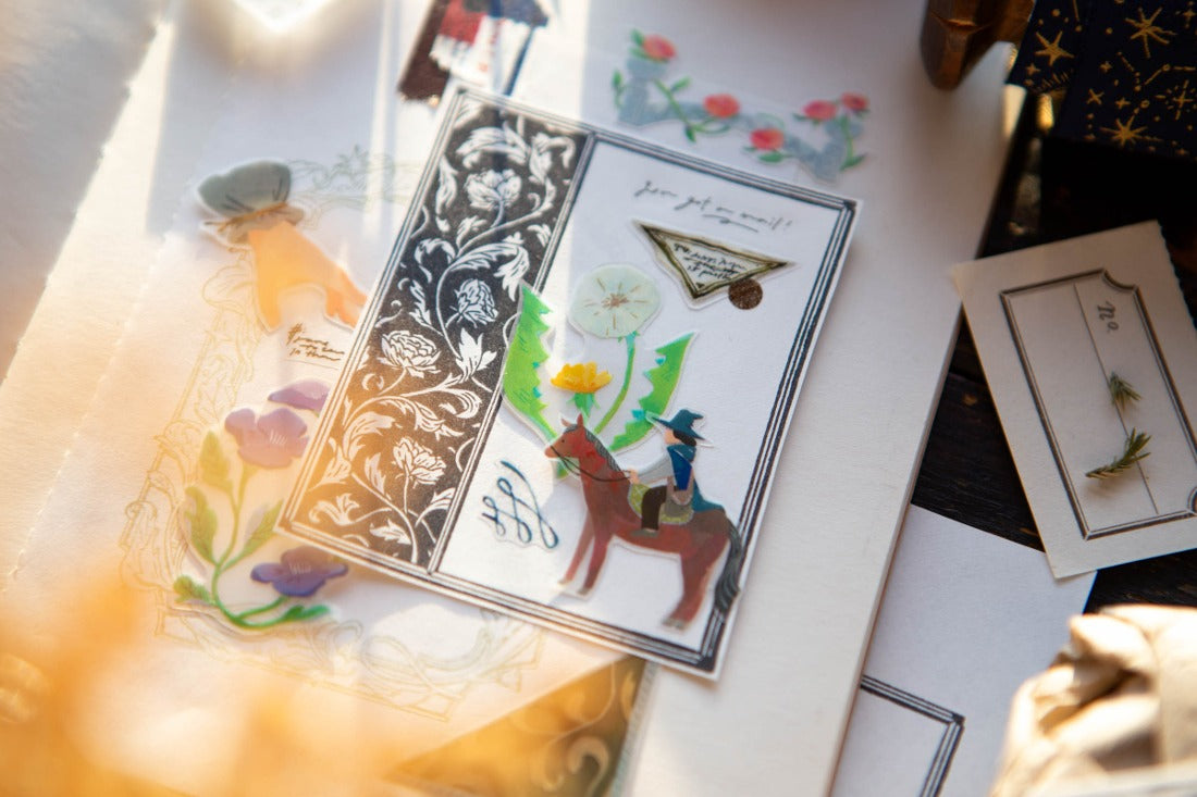 Ours Studio -  Flower Frame A Rubber Stamp