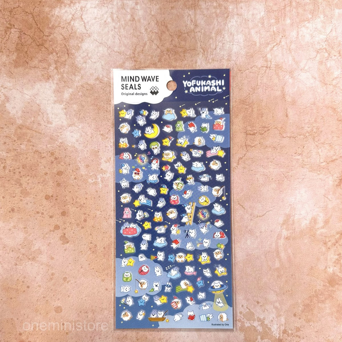 Mind Wave Seals Petit Sticker Sheet