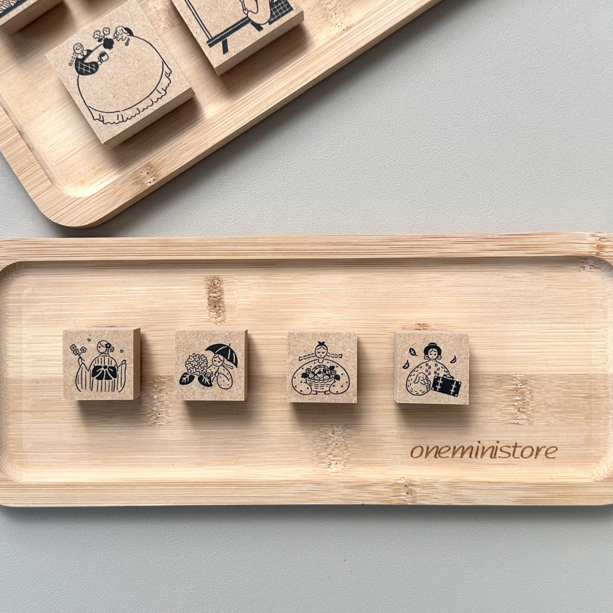 Stamp Marché Wooden Stamp Collection (M)