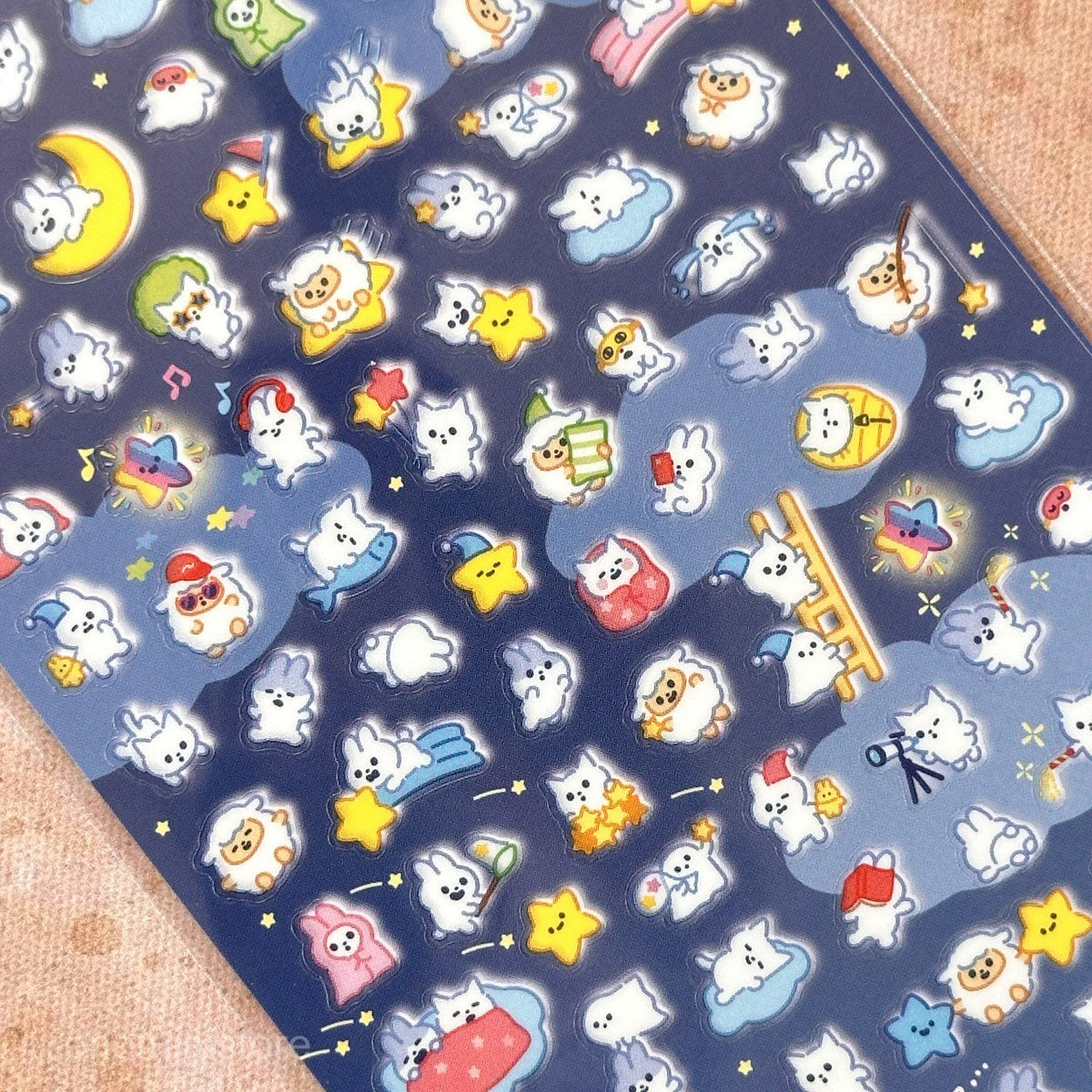Mind Wave Seals Petit Sticker Sheet