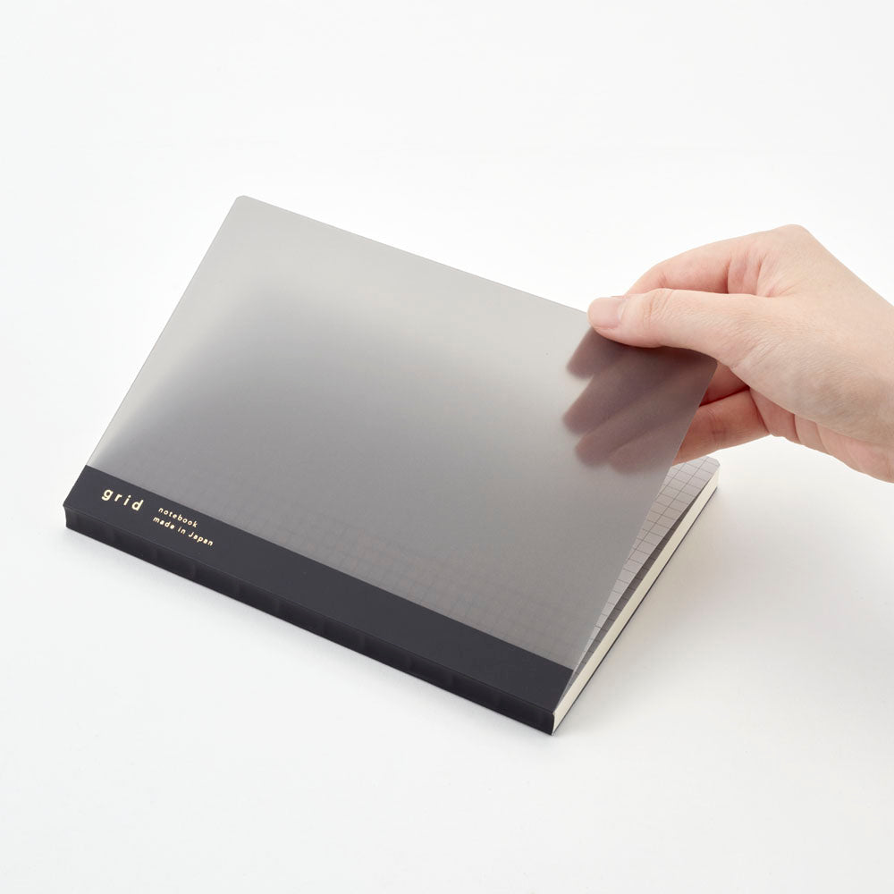 Daigo Notebook A5 Grid/Plain with scratch-resistant cover