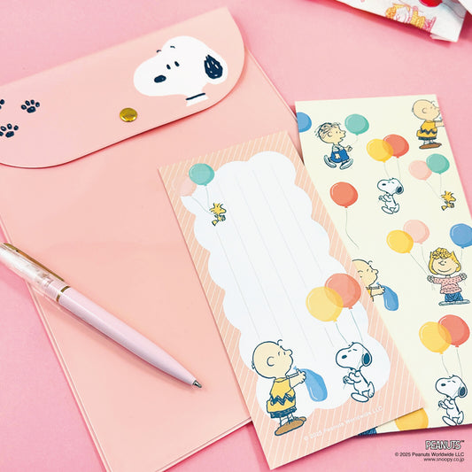 Snoopy “Send It” Letter Set with PVC Case