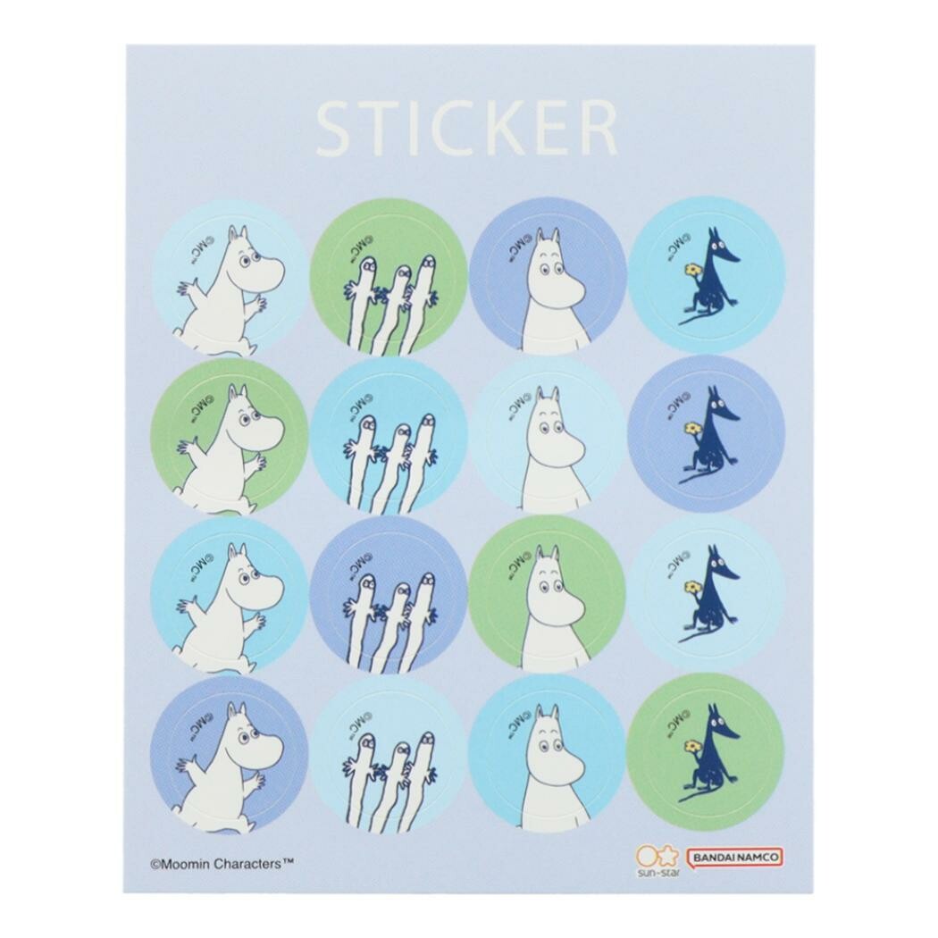 Moomin Stationery Set Friends - blue