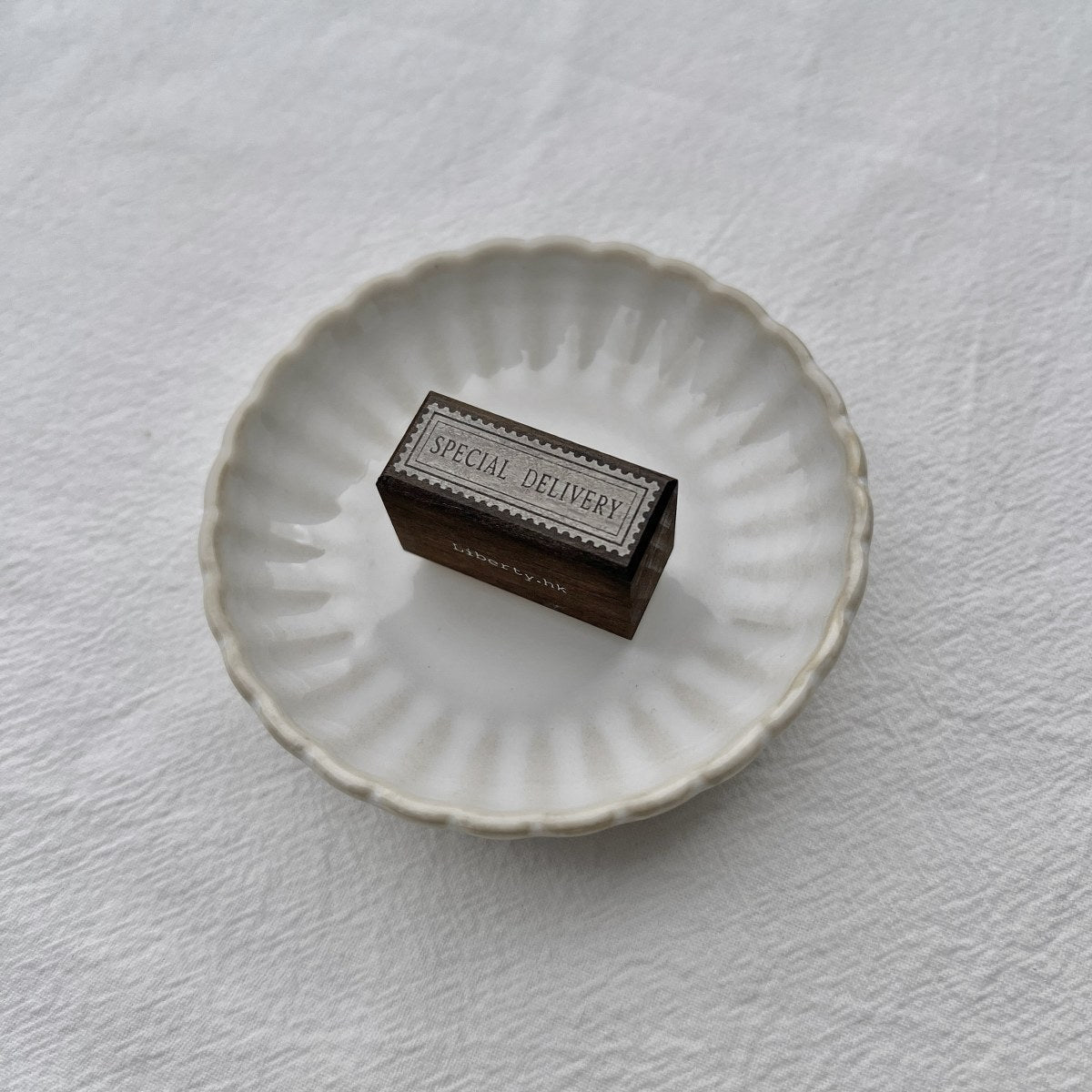 Liberty.hk -  Analog Postage Series : Vintage-Style Wooden Stamp