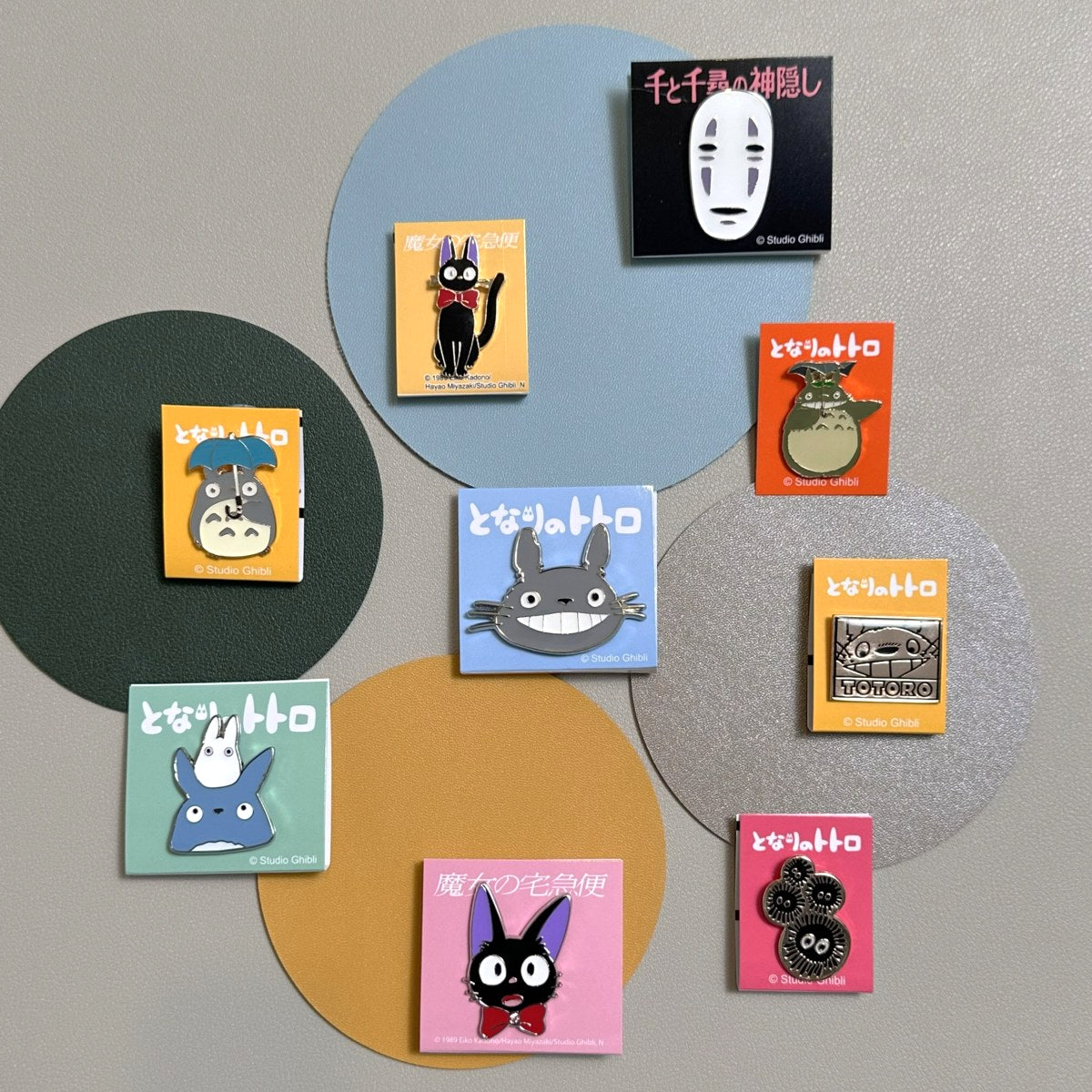 Studio Ghibli Pin Badge Collection
