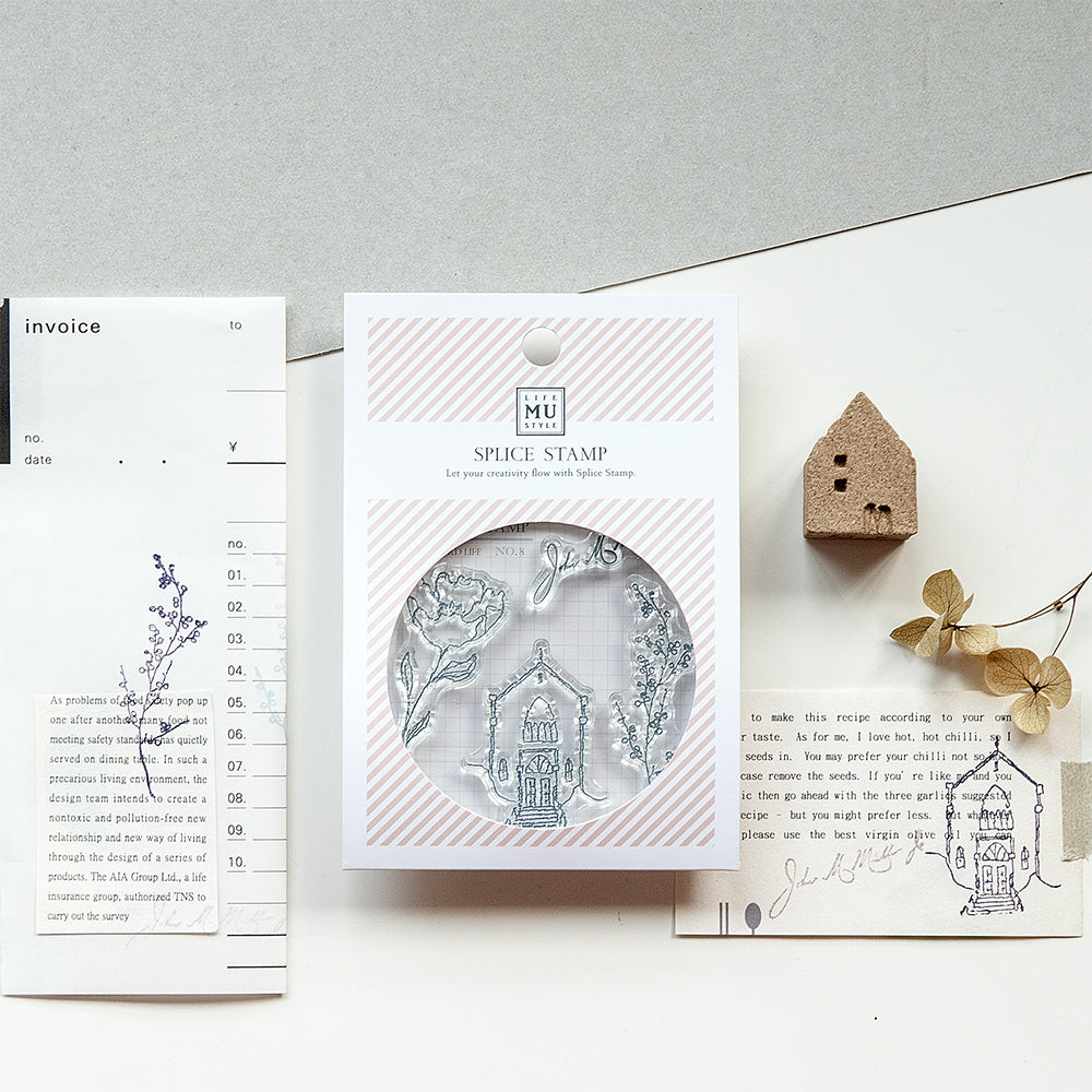 MU LIFESTYLE- clear stamps 3008