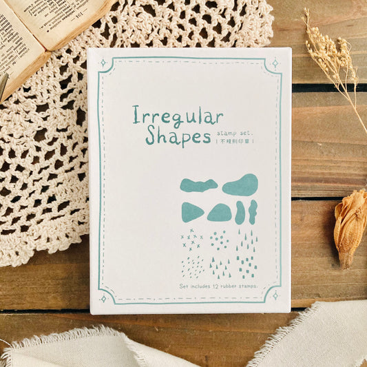 Deer Forest Irregular Shapes stamp set