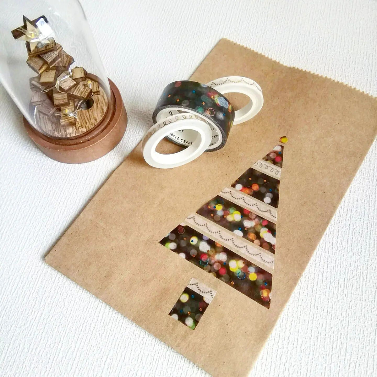 World Craft Sparkle Masking Tape 15mm Illumination
