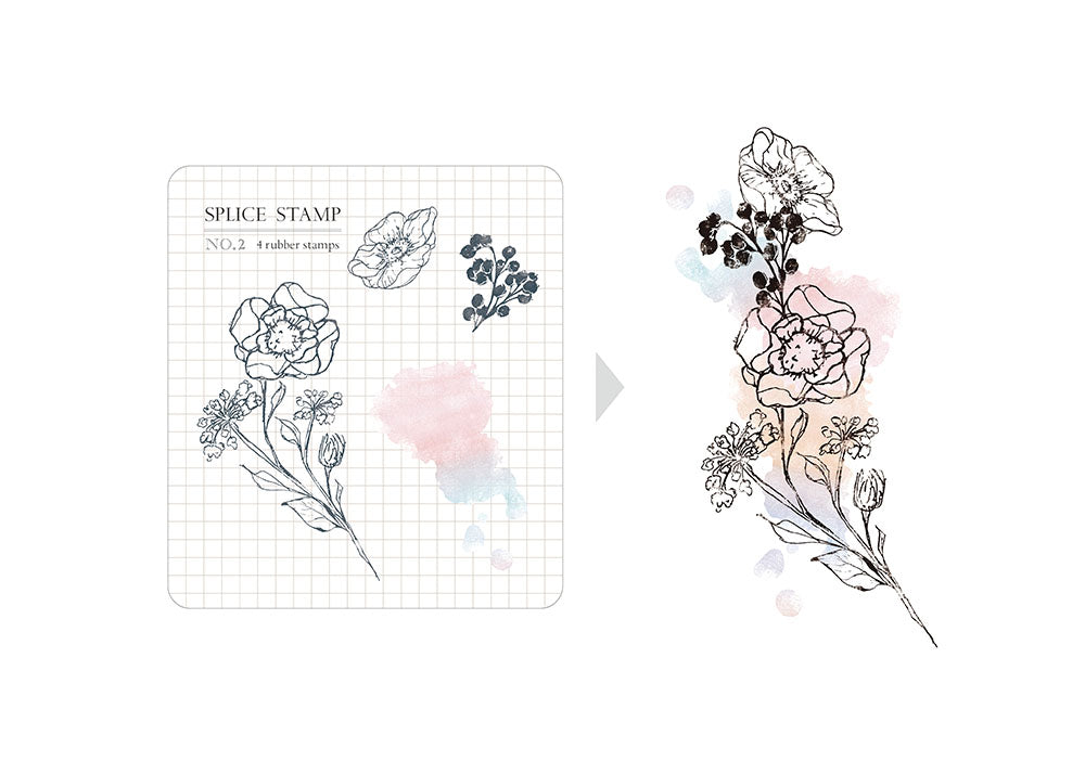 MU LIFESTYLE- clear stamps 1002