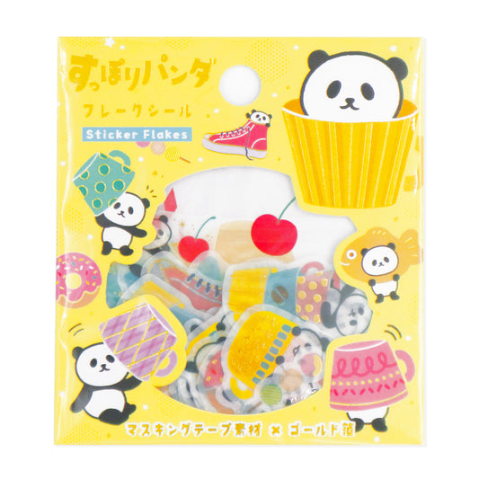 WORLDCRAFT -  Panda flake sticker
