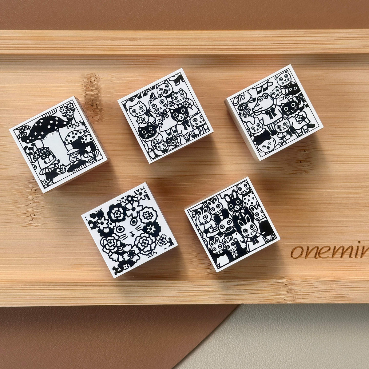 Yumi Kitagishi - wooden stamp