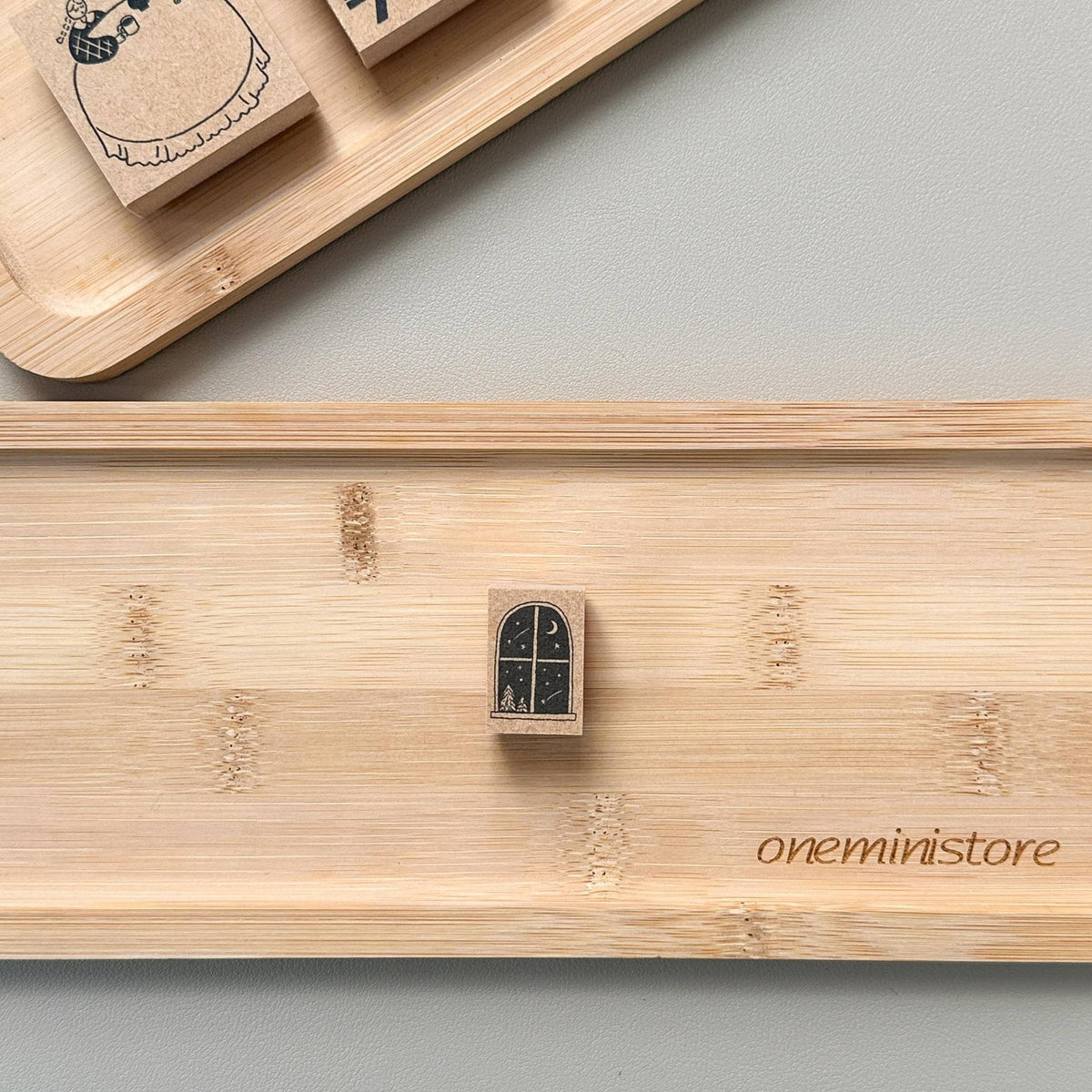 Stamp Marché Wooden Stamp Collection