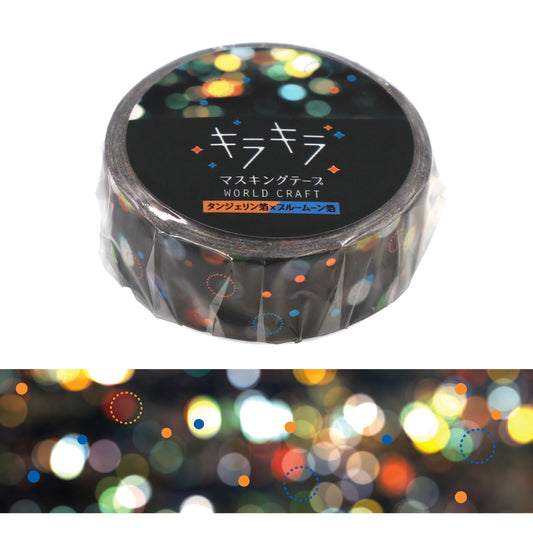 World Craft Sparkle Masking Tape 15mm Illumination