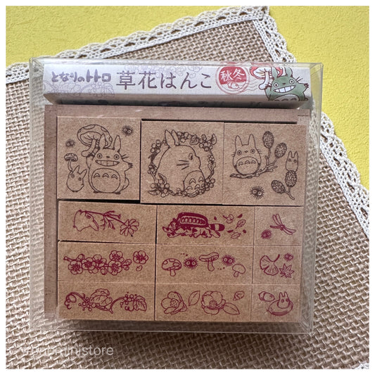 My Neighbor Totoro Flower stamp sets