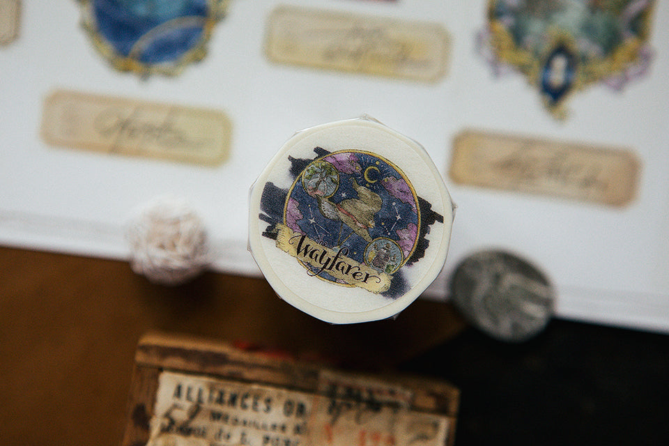 Ours Studio - Wayfarer Washi Tape 旅者足跡
