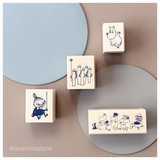 Beverly Moomin Collection wooden stamps