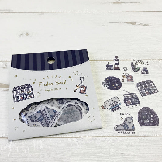 Eric Small Things Flake Stickers Stationery