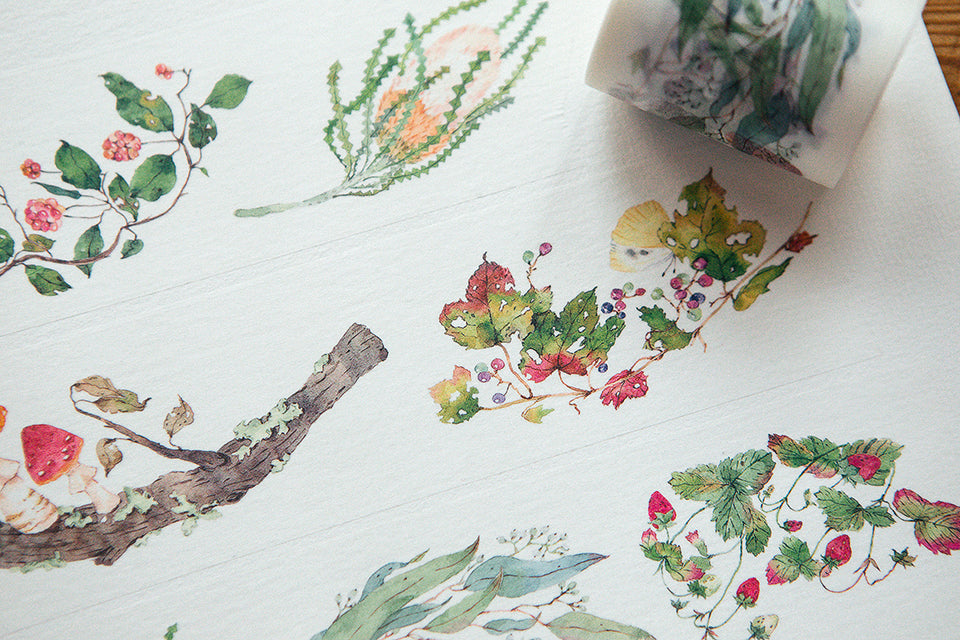 Ours Studio - Wild wreath 2 washi tape