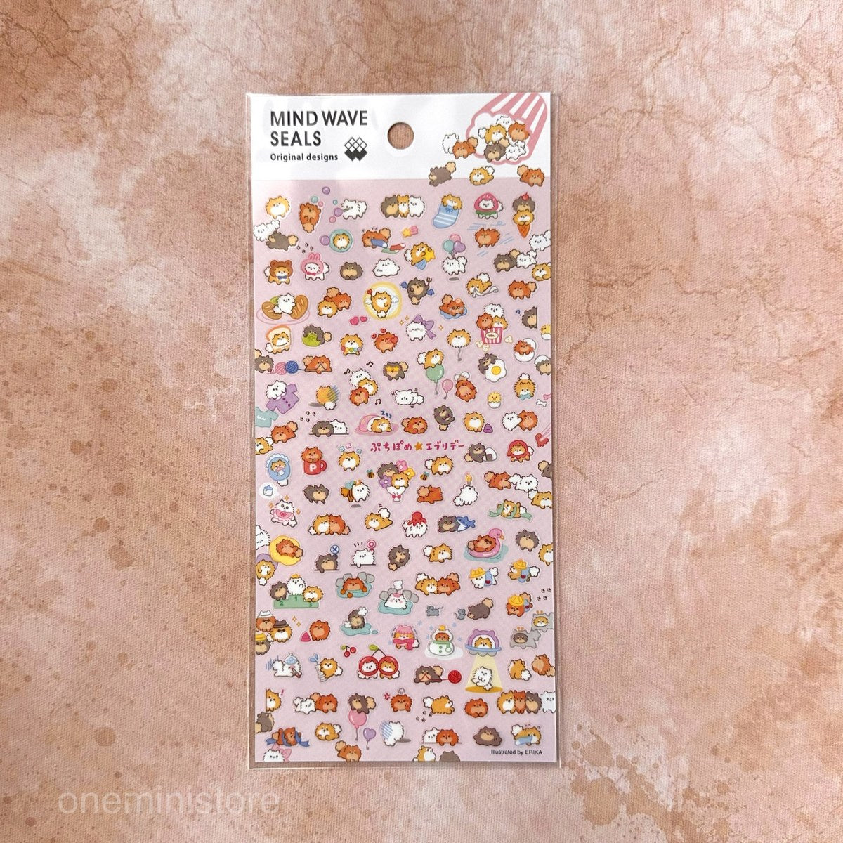 Mind Wave Seals Petit Sticker Sheet