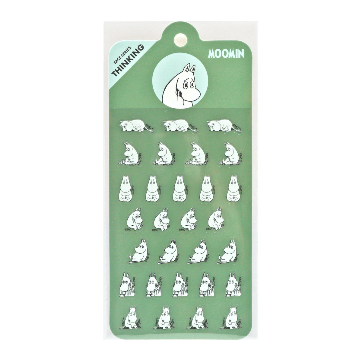 Moomin Face Sheet Stickers