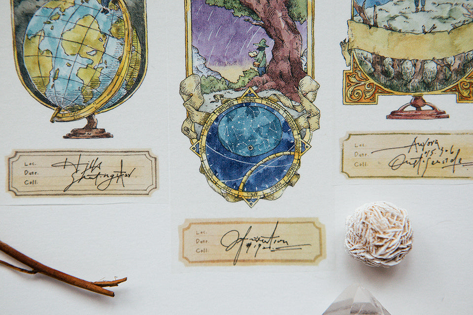Ours Studio - Wayfarer Washi Tape 旅者足跡