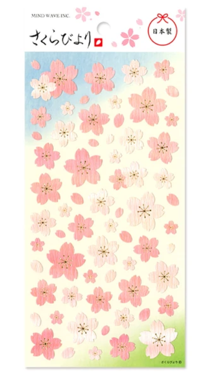 Mind Wave Sakurabiyori Cherry Blossom Sticker