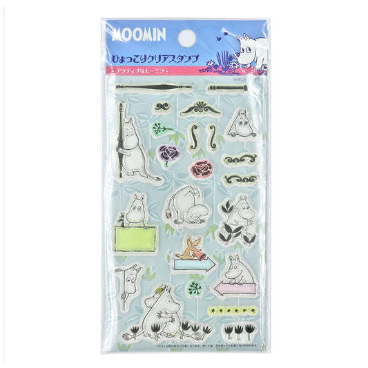 Moomin Clear Stamps Active Moomin
