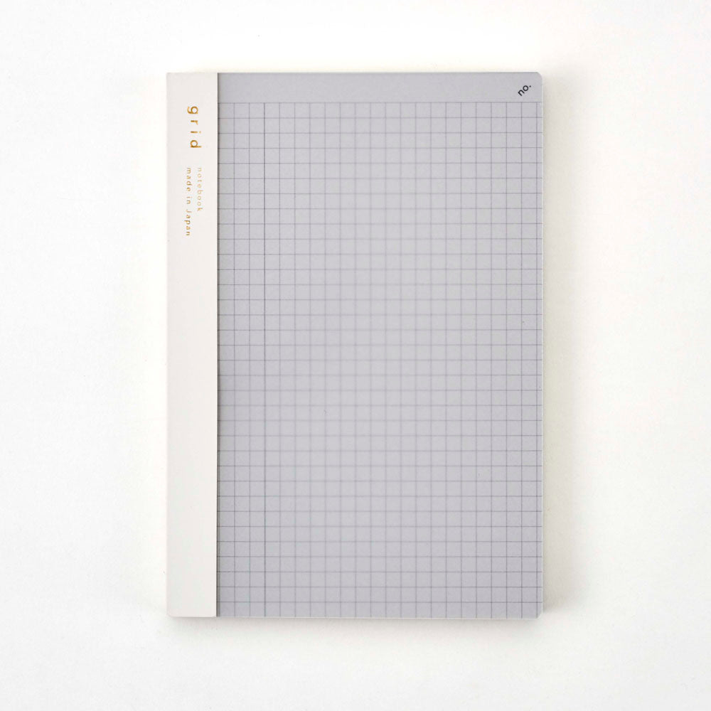 Daigo Notebook A5 Grid/Plain with scratch-resistant cover