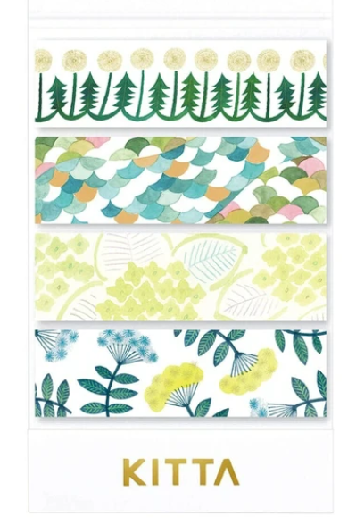 KITTA Masking Tape Sticker Collection