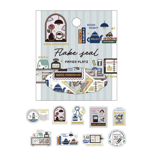 Eric The Small Thing Gold Foil Flake Sticker Collection