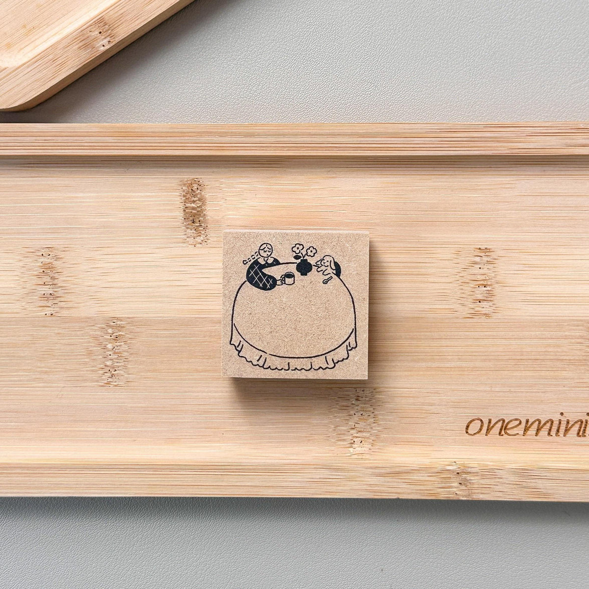 Stamp Marché Wooden Stamp (L) Message Stamp