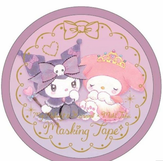 Kuromi or Cinnamoroll Takei Masking Tape