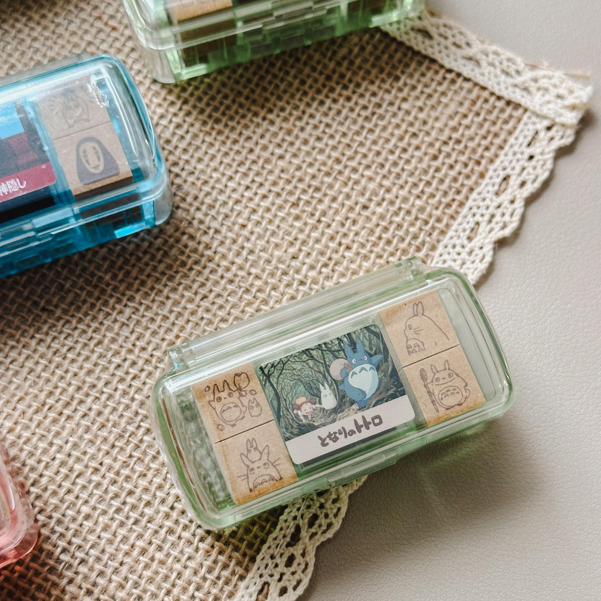 Studio Ghibli mini stamps set