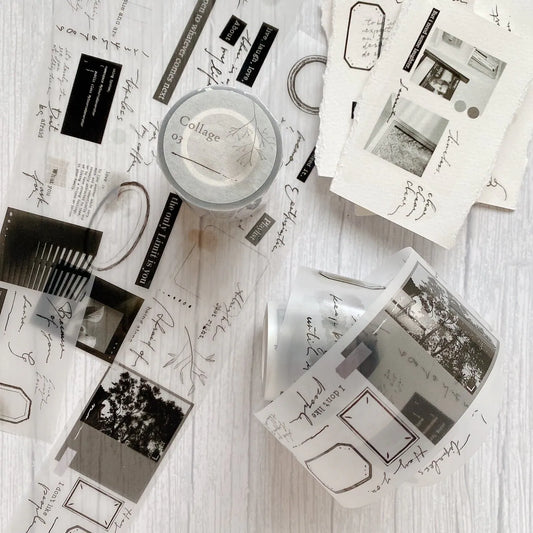 Shiwu Studio Collage 03 Matte PET Tape