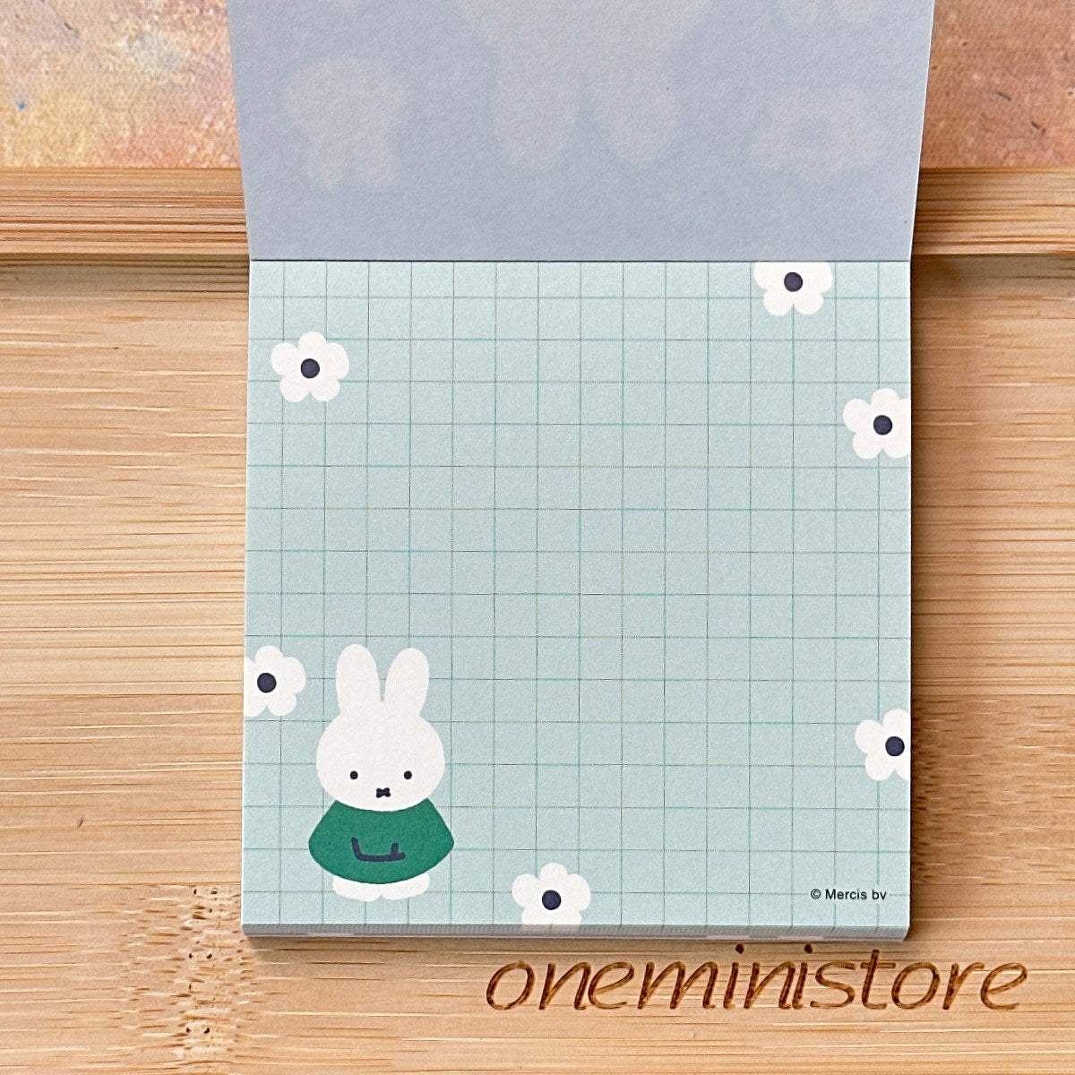 Miffy Square Memo Pad with Sticker Sheet