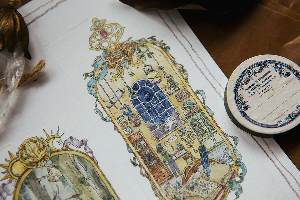 Ours Studio - Wayfarer Washi Tape 旅者足跡