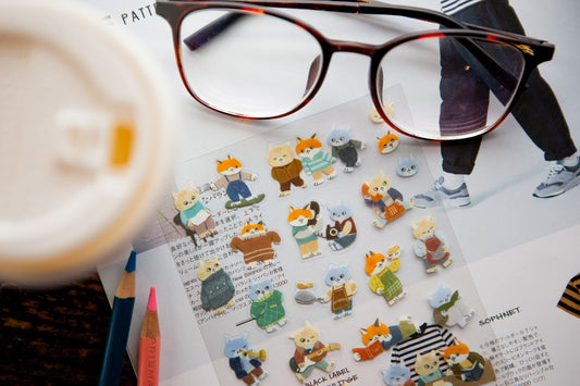 Ours Studio -Cats Gathering Sticker