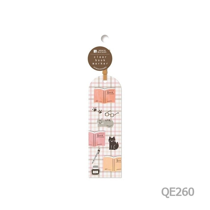Furukawashiko Hontowatashi Clear Bookmark