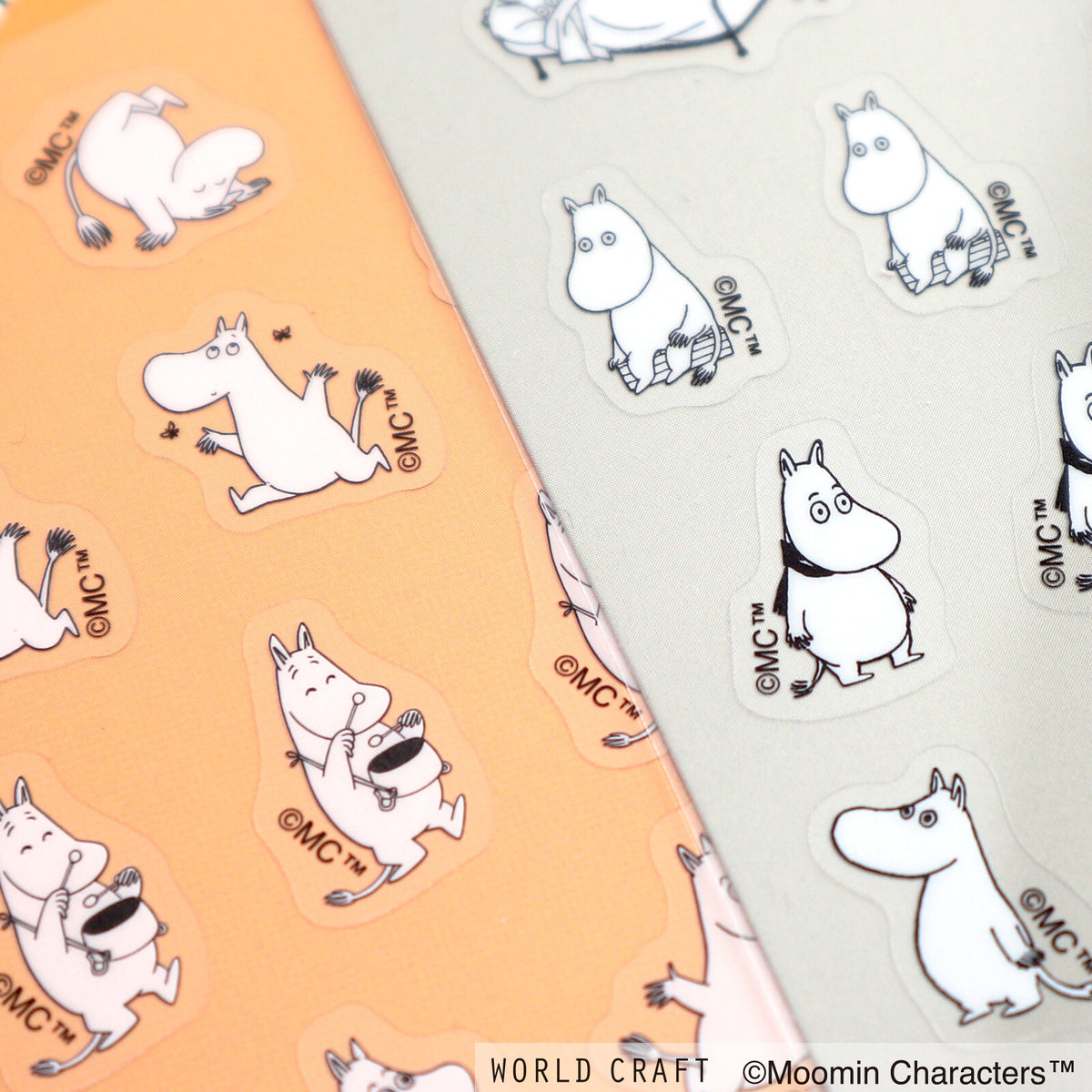 Moomin Face Sheet Stickers