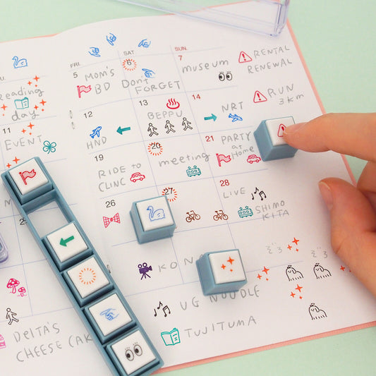 Pochitto Pick! mini stamp set by Kodomo no Kao