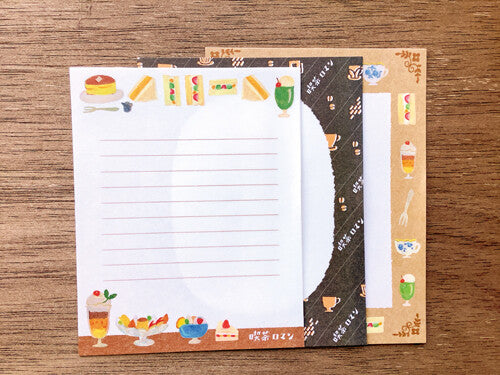 Furukawashiko Retro Diary Assorted Letter Set Pure Coffee Shop