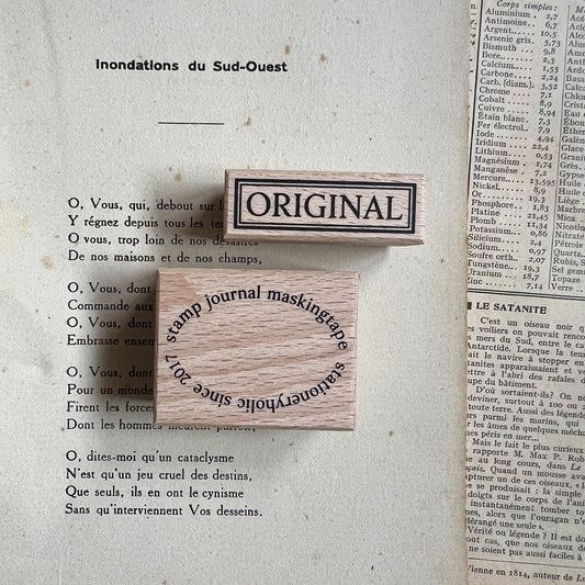 Liberty.hk - Stamped Words Stamp Set