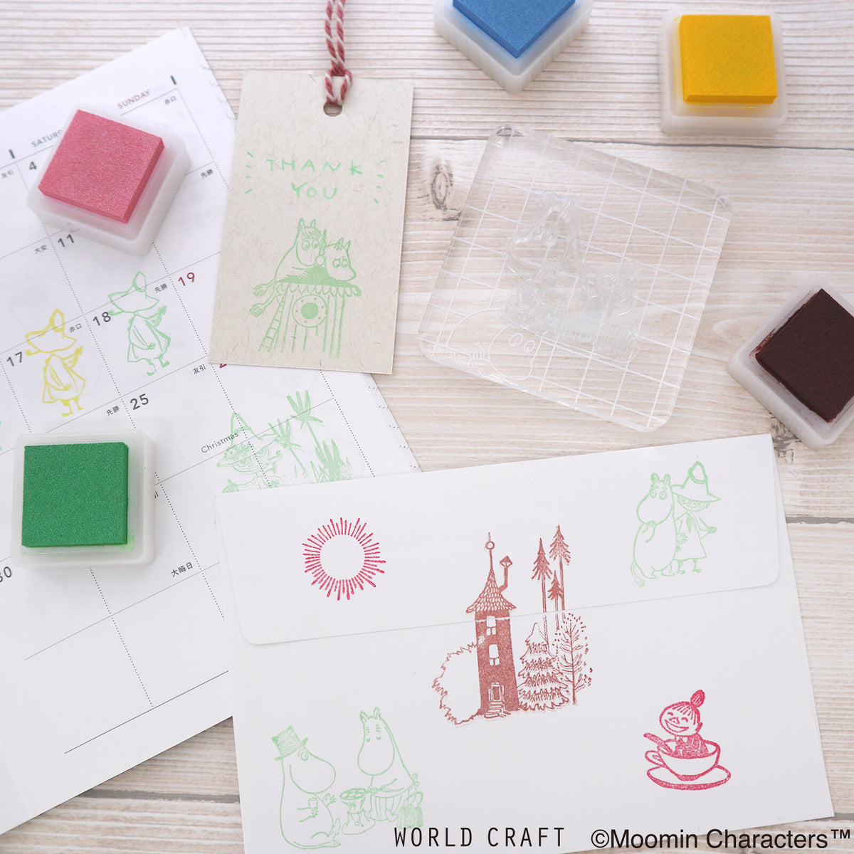 Moomin Clear Stamps Life in Moomin Valley