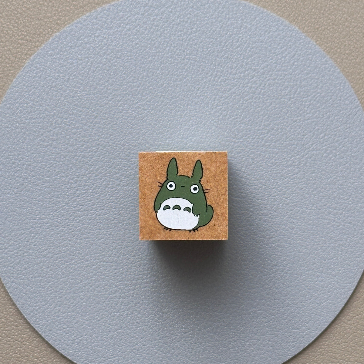 Stamp Ghibli - My Neighbor Totoro wooden stamp in small